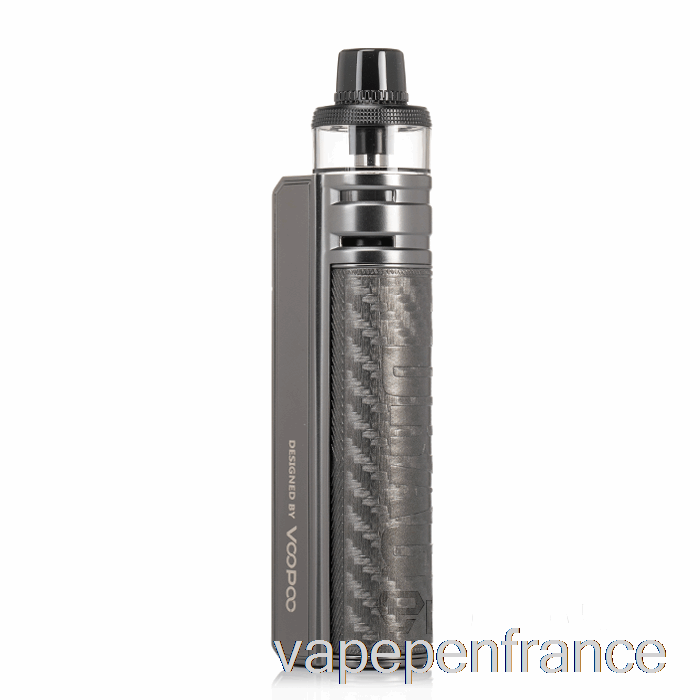 Voopoo Drag H80s Pod Mod Kit Stylo Vape En Fibre De Carbone Gris